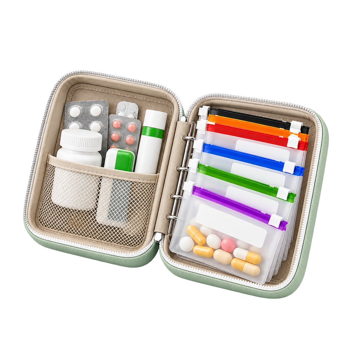 Graddi™ Pouchbook Pill Organizer Binder