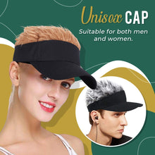 Load image into Gallery viewer, Flair Hair Sun Visor Cap