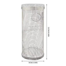 Load image into Gallery viewer, Barbecue stainless steel wire mesh cylinder