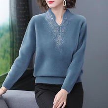 Cargar imagen en el visor de la galería, women's autumn and winter double-sided fleece bottoming shirt