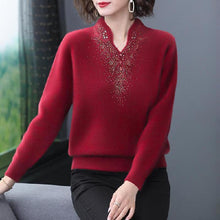 Cargar imagen en el visor de la galería, women's autumn and winter double-sided fleece bottoming shirt