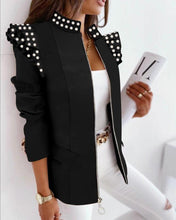 Load image into Gallery viewer, Blazer ondulado de manga larga con cremallera para mujer. 8 colores a elegir - EspaƱa