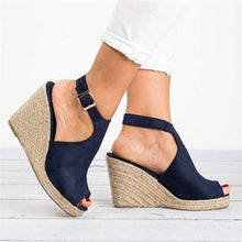 Cargar imagen en el visor de la galería, Ladies Summer Fish Mouth Casual Sandals
