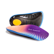 Cargar imagen en el visor de la galería, Shock-absorbing and pressure-permeable soft and comfortable half-size pad for flat feet
