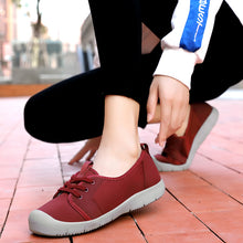 Load image into Gallery viewer, Women Casual Lace Up Shoes Color Blocking All Seasons Comfortable Spring And Autumn Shoes
