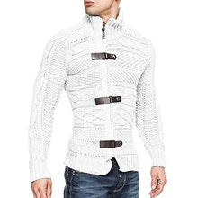 Cargar imagen en el visor de la galería, Men&#39;s Round Neck Sweater Casual Knitted Sweater
