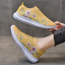 Cargar imagen en el visor de la galería, Women&#39;s Rhinestone Stretch Casual Breathable Sneakers
