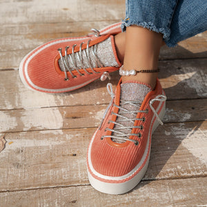 Spring Thick-Soled Versatile Sports and Casual LacE-up Shoes