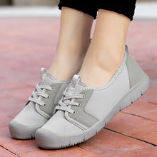 Cargar imagen en el visor de la galería, Women Casual Lace Up Shoes Color Blocking All Seasons Comfortable Spring And Autumn Shoes
