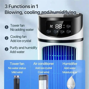 Multifunctional desktop air conditioner