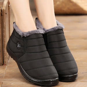 Winter warm and waterproof cotton boots unisex