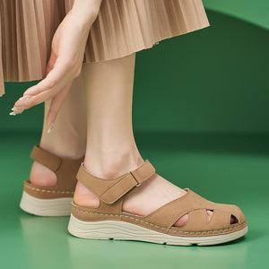 Women's Comfortable Casual ToE-toe Hollow Thick-Soled Sandals