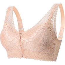 Cargar imagen en el visor de la galería, Breathable front buckle-free underwire bra
