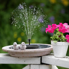 Cargar imagen en el visor de la galería, Grishay 3W Solar Bird Bath Fountain Pump 6.3&quot;
