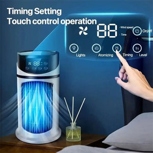 Multifunctional desktop air conditioner