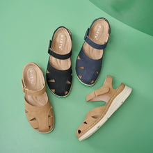 Cargar imagen en el visor de la galería, Women&#39;s Comfortable Casual ToE-toe Hollow Thick-Soled Sandals
