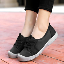 Cargar imagen en el visor de la galería, Women Casual Lace Up Shoes Color Blocking All Seasons Comfortable Spring And Autumn Shoes
