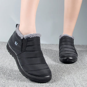 Winter warm and waterproof cotton boots unisex