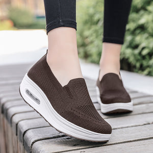 Women's Slip-On Thick-Soled Air-Cushion Sneakers