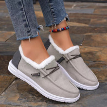 Cargar imagen en el visor de la galería, Women&#39;s winter thick-soled plus fleece cotton shoes
