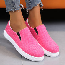 Cargar imagen en el visor de la galería, Women&#39;s casual thick sole solid color loafers
