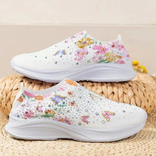 Cargar imagen en el visor de la galería, Women&#39;s Rhinestone Stretch Casual Breathable Sneakers
