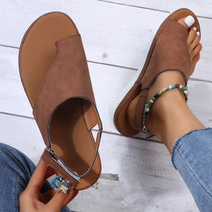 Women's breathable soft bottom casual sandals