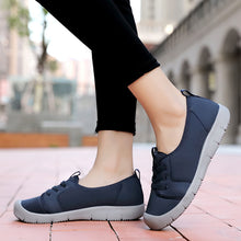 Cargar imagen en el visor de la galería, Women Casual Lace Up Shoes Color Blocking All Seasons Comfortable Spring And Autumn Shoes
