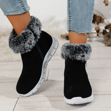 Cargar imagen en el visor de la galería, Women&#39;s flat warm thickened short boots
