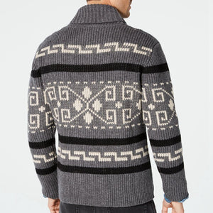 Sweater Big Cardigan Zip Up Knit