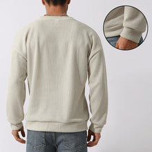 Cargar imagen en el visor de la galería, Men&#39;s Winter Sweater Loose Round Neck Thickened Sweater
