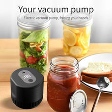 Load image into Gallery viewer, Portable Mason Jar Vacuum Sealer
