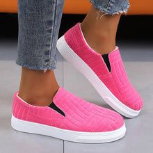 Cargar imagen en el visor de la galería, Women&#39;s casual thick sole solid color loafers
