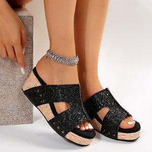 Women's clog stud sandals