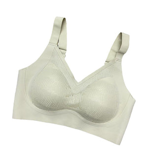 Women's Thin Fixed Cup Unbreasted Pull-Up Bra