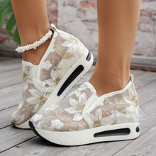 Cargar imagen en el visor de la galería, Mesh Design Casual Slip-On High-Heeled Shoes With Platform For Women
