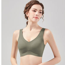 Cargar imagen en el visor de la galería, High Support Sports Bra Supportive V-Neck Wireless Sports Bras
