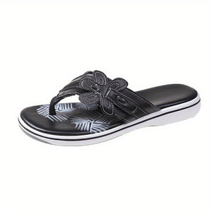 Women's Flat Casual Patterned Slippers