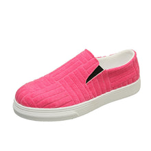 Cargar imagen en el visor de la galería, Women&#39;s casual thick sole solid color loafers
