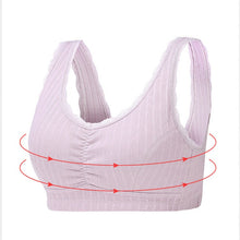 Cargar imagen en el visor de la galería, Women&#39;s Pure Cotton Buckleless Breathable Sports Bra
