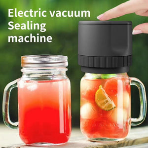 Portable Mason Jar Vacuum Sealer