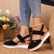 Cargar imagen en el visor de la galería, 2024 Summer New Wide-Band Closed-Toe Sandals
