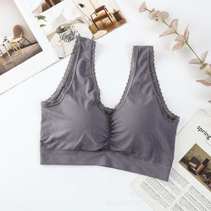 Women's threaded cotton underwear