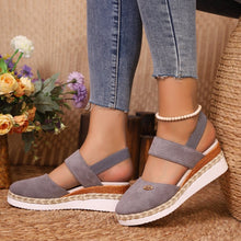 Cargar imagen en el visor de la galería, 2024 Summer New Wide-Band Closed-Toe Sandals
