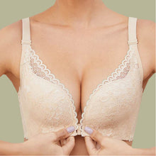 Cargar imagen en el visor de la galería, Women&#39;s Push Up Bra Without Underwire Bustier Minimiser Bra
