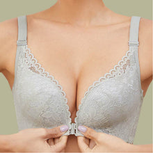 Cargar imagen en el visor de la galería, Women&#39;s Push Up Bra Without Underwire Bustier Minimiser Bra
