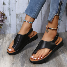 Cargar imagen en el visor de la galería, Women&#39;s breathable soft bottom casual sandals
