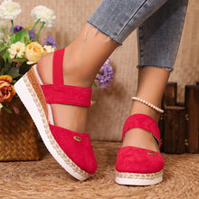 Cargar imagen en el visor de la galería, 2024 Summer New Wide-Band Closed-Toe Sandals
