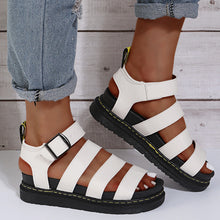 Load image into Gallery viewer, Platform Ladies Martin Sandals
