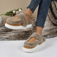 Cargar imagen en el visor de la galería, Women&#39;s Slippers Soft Plush Winter Warm Bedroom Shoes
